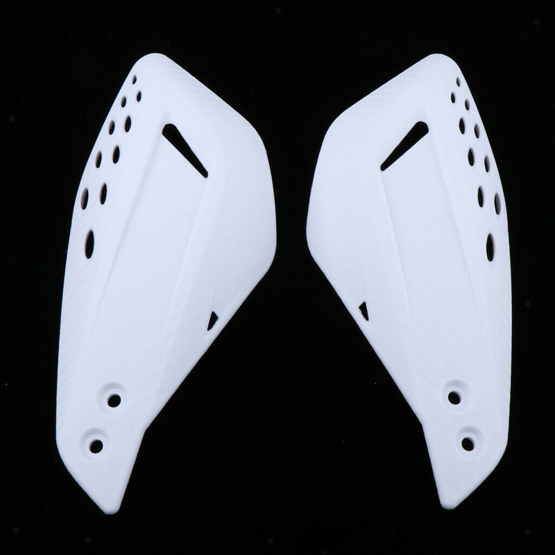 Motorcycle Handguards 22mm Handlebar Protector Motorbike Accessories White
