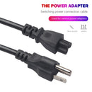 For Laptop PC Adapter 1.8m/6ft 3-Prong AC Power Cord Cable 3 Pin US Plug