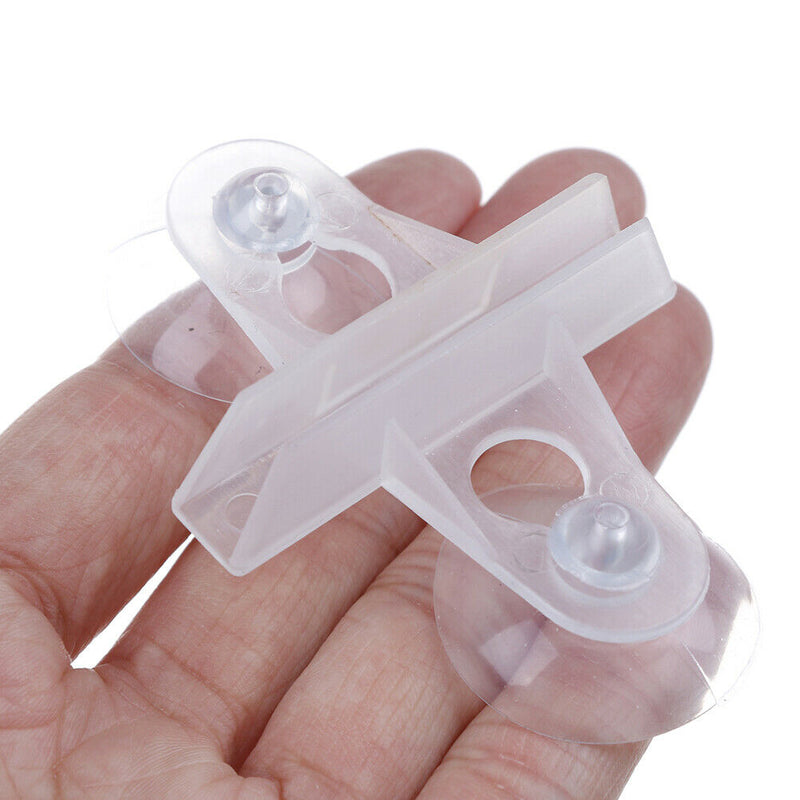 5pcs Aquarium Fish Tank Divider Suction Cup Divider Plastic Sheet Holder SME FT