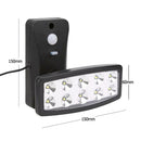 Waterproof 10 LED 3W 6V Solar Light Motion Sensor Outdoor Garden Yard Wall Lamp