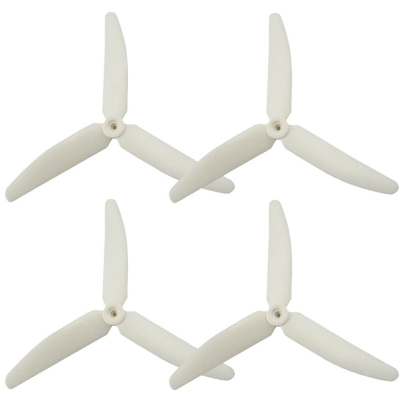 4pcs 3 Blade Propeller Prop for Hubsan X4 H502S H502E RC Drone Parts White