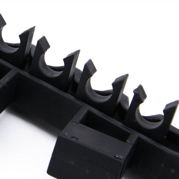 BLACK Iron Club Holder 9 Holders Golf Bag Diver Putter Organizer Golfer Aids