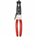 2 Pcs Wide Flat Band Hose Clamp Plier & Cross Slotted Jaw Pliers