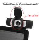 Webcam Protects Lens Cap Hood Cover Fits for Logitech C920 C922 C930e Black