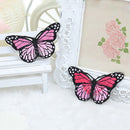10pcs/Set Nice Butterfly Embroidered Patch Iron/Sew on Applique Water Sol Dxyc