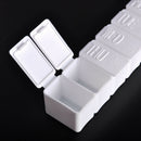 Portable Weekly 7 Day Tablet Pill Box Holder Plastic Storage Container Case