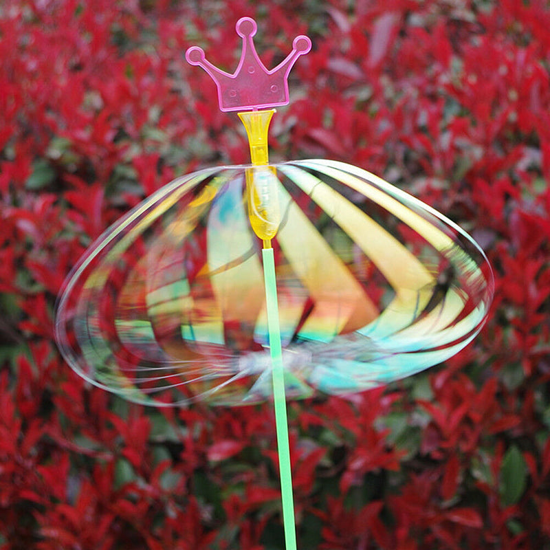 LED Flash Light Stick Rotating Color Changing Bubble Ball XMAS Gift