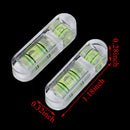 2 Pcs Eini T-type Bubble Spirit Level Acrylic Eeasuring Level Adjustment%o