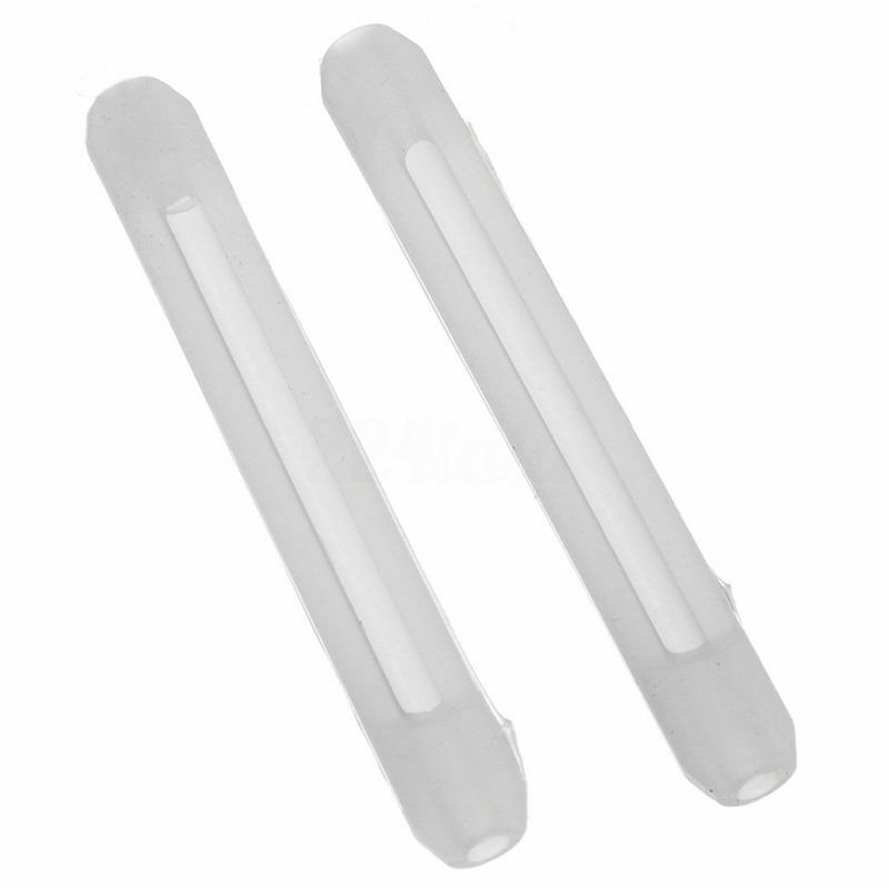 Temple Hook Tip Eyeglass / Glasses / Spectacles Ear Grip Anti Slip, Transpa A3J2