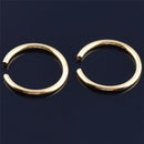 40x Colorful Stainless Steel Nose Rings Piercing Lip Hoop Piercing Jewelry NT3C