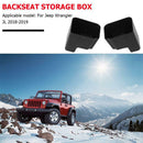 For Jeep Wrangler JL 2018-2019 Car Rear Seat Side Storage Box Organizer Holder