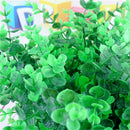 1PC Artificial Eucalyptus Grass Green Leaves Plant For Home Decor 7-Branches MO