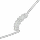 Acoustic Tube Surveillance Security Coiled Headset Ear Tip Earpiece For Ear R6E4