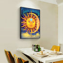 Home Decor Mosaic DIY Moon Sun Full Drill Diamond Painting Cross Stitch Kit