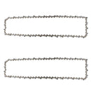 Pack of 2 22inch 76 Drive Links Universal Chainsaw Saw Chain for STIHL Husqvarna