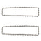 Pack of 2 22inch 76 Drive Links Universal Chainsaw Saw Chain for STIHL Husqvarna