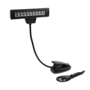 Music Stand Light Clip Table Lamp Neck Reading Light Black GREAT GIFTS