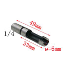 8pcs Wood Plug Cutter Claw Cylinder Tenon Drill Bit Set Woodworking Cork