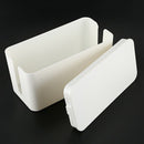 New ABS Cable Management Box Cord Organizer Kit Cover Conceal Hide Wire Plu