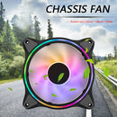 CoolerMaster 12cm 3 Pin ARGB Chassis Fan PC Case Cooling Radiator (Black)