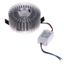 Aluminum 3W Warm White LED Indoor Wall Sconce Light Recessed Decor Lamp