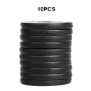 Rubber Guitar Strap Locks Blocks for Acoustic Electric Guitar Bass Pack of 10