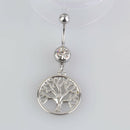 Handcrafted Tree of Life Dreamcatcher Belly Ring Navel Ring Body Piercing