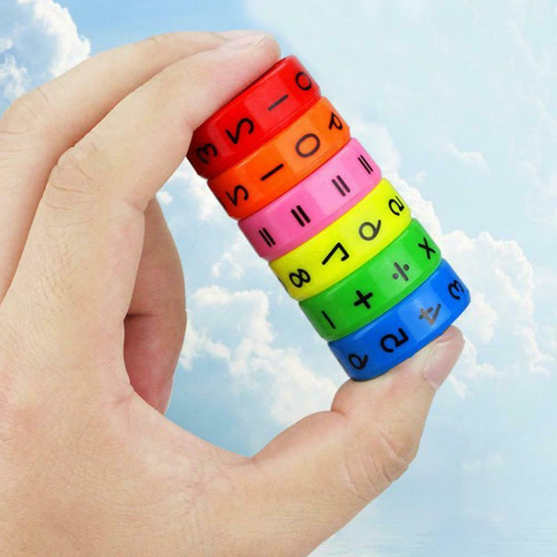 Children's Magic Axis Magnetic Mathematics Learner DIY Assembling Puzzles
