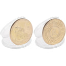 Year of the Rat Commemorative Coin Chinese Zodiac Challenge Coin New Year Gif_