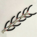 5Pcs Jewellery Mini Pliers Tools Kit Cutter Chain Round Bent Nose Beading D3N7
