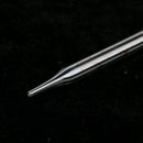 2PCS 2ml Glass Pipette & Rubber Bulb Laboratory Chemistry Dropper Dispensing