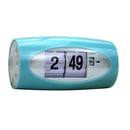 Auto  Clock Modern Flap Table Clock  Page Digital Alarm Clock Green