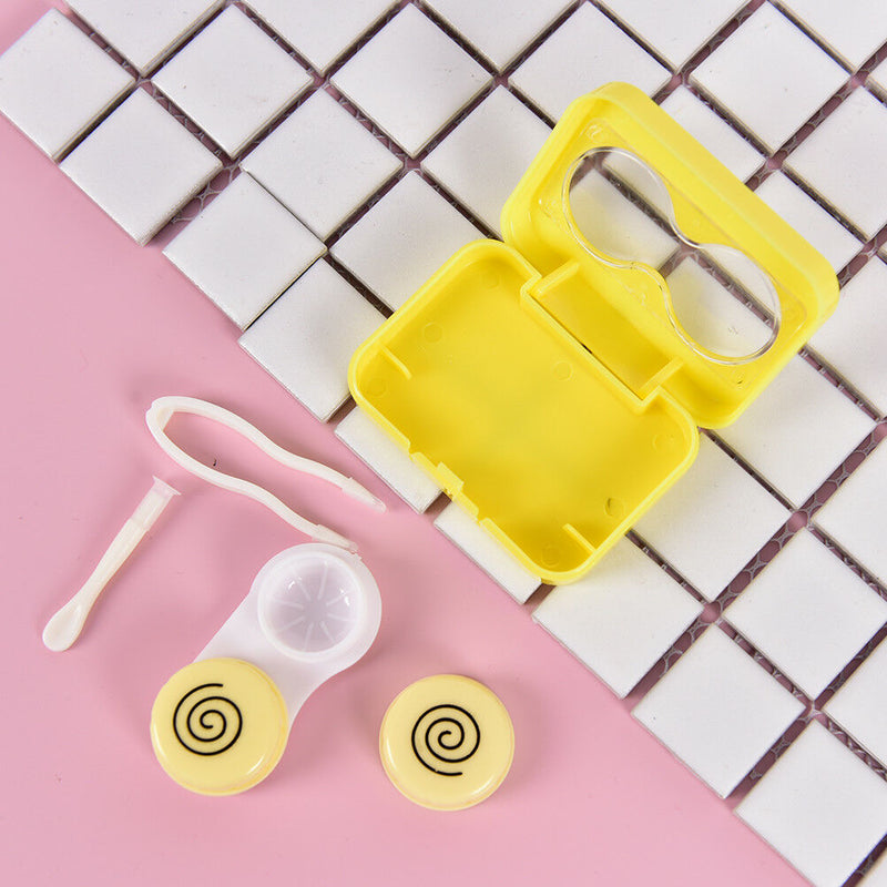 Outdoor Travel Portable Contact Lens Storage Box Case Holder Organizer Kit Cy