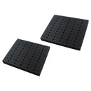 2x Router Bit Storage Tray Toolbox 11x13 inch 110 Bits 60x 1/4" and 50x 1/2"