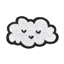 cloud patches for clothing iron on embroidered sew applique cute  accessories ES