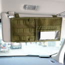 Car Supplies Sun Visor Clip Eye Hanging Bag Car Bill Storage Bag Sun Shade