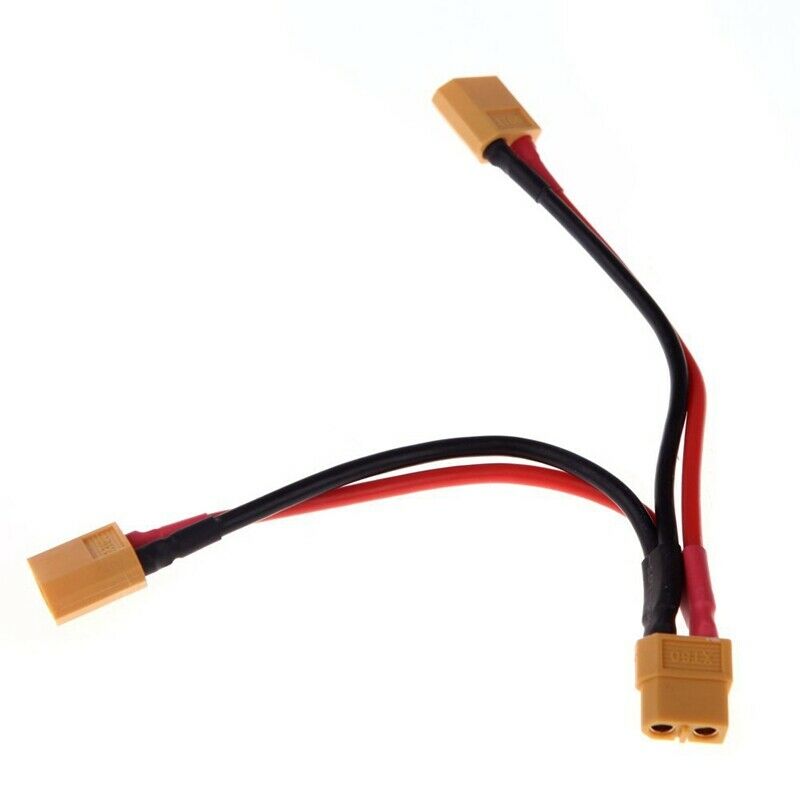 XT60 Dual Extension Parallel Battery Connector Cable for DJI Phantom 1 2 Qu T6I9