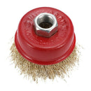 3PCS/Set Steel Wire Wheel Cup Brush Polishing for Grinder Rotating Tool for R6J6