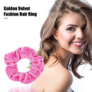 43pcs Velvet Elastic Rubber Band Ponytail Holder Fashion Women Hair Ring Ropes