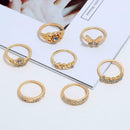 Personality Butterfly Woman Rings Delicate Cross Finger Ring Geometric