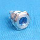 16mm 12V LED Indicator Instrument Panel Light Lamp with Wire Blue Light