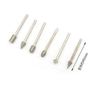20pcs/Bag Shank Diamond Grinding Burr Drill Bits Sets for Dremel Tool Rotary