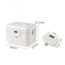 Household Portable Medicine Storage Box Comes with Alarm Clock to Remind Sm