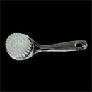 Facial care cleaning brush - transparent