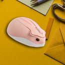 Hamster Shape 2.4GHz Wireless Mouse Pink 1200DPI USB Connection Mice Cute S I6X6