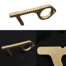 12Pieces No-Touch Hygiene Hand Door Opener Elevator Handle Key Keychain