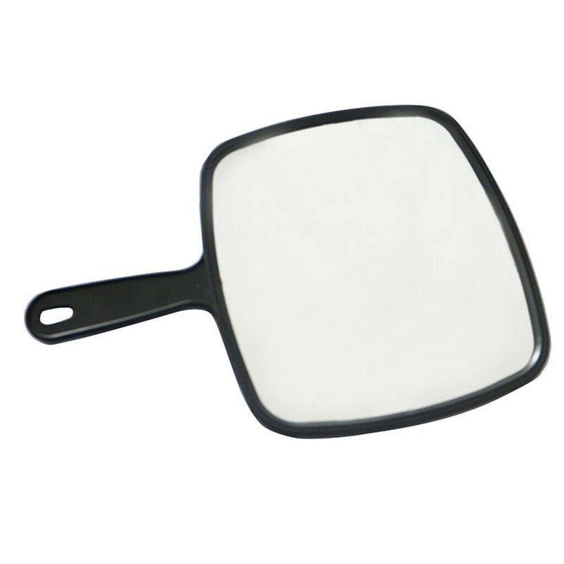 Portable Salon Barbers Hairdressers Handheld Mirror With Anti-Slip Handle