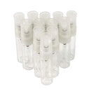 12 X Mini Glass Transparent Small Empty Spray Bottle Makeup Perfume Atomizer^
