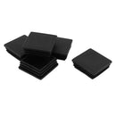 Plastic Square Tubing Inserts End Blanking Cover Caps 50mmx50mm 5 Pcs