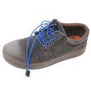 1 pair Elastic Laces Easy Fixation for Sports (Blue)